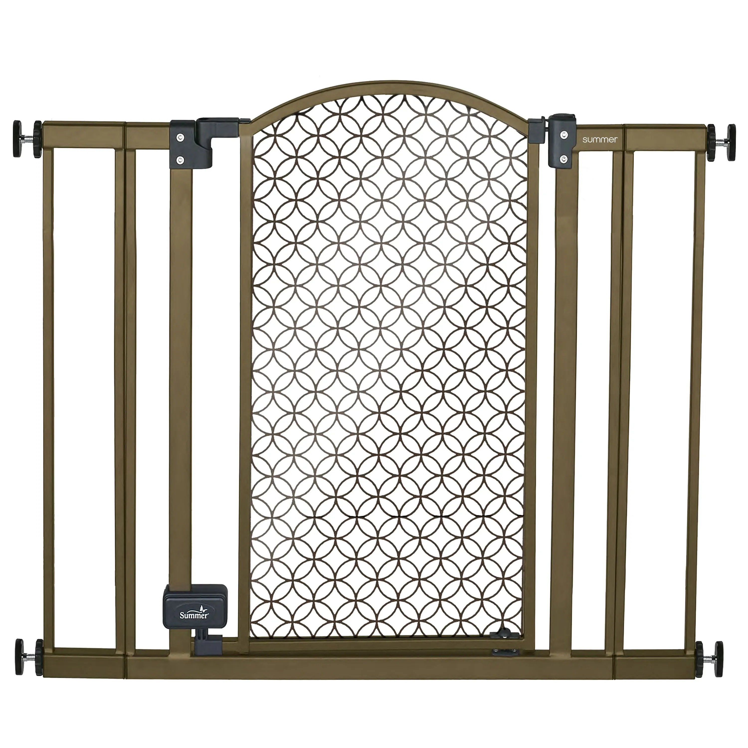 The Doorway 42W Series Pet and Baby Gate, Openings 28"- 42" Wide, 30" Tall - Espresso