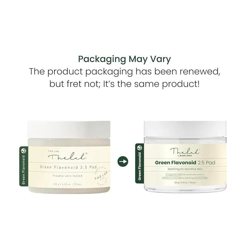 [THE LAB by blanc doux] Green Flavonoid 2.5 Pad 120ml 90EA