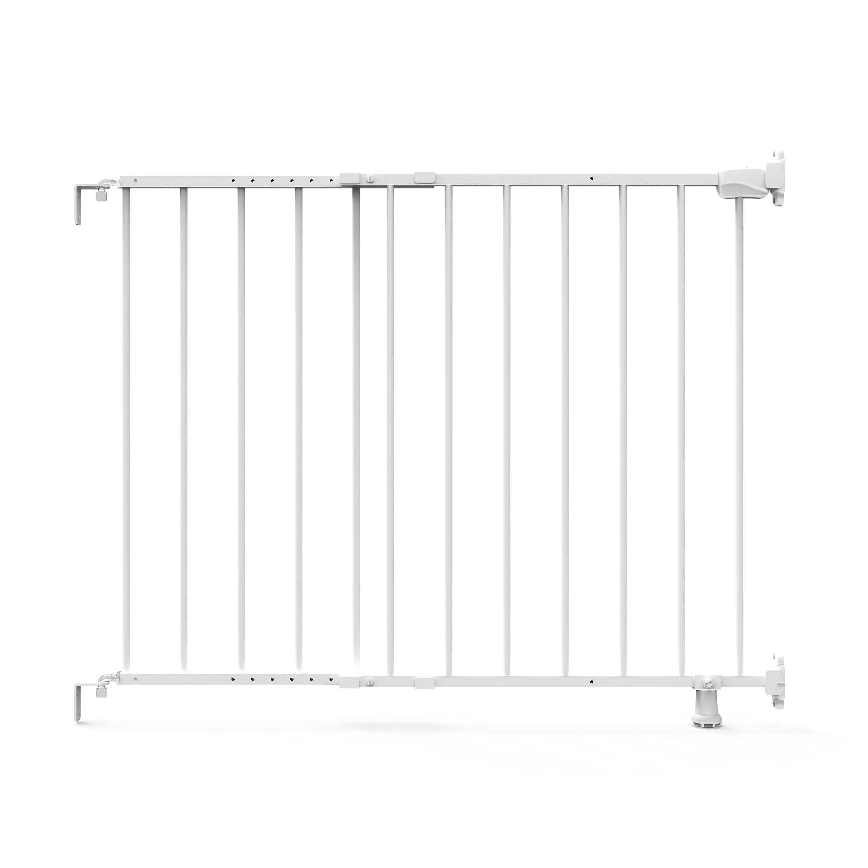 The Stairway 42W Series Safety Pet and Baby Gate, Openings from 28"-42" Wide - White