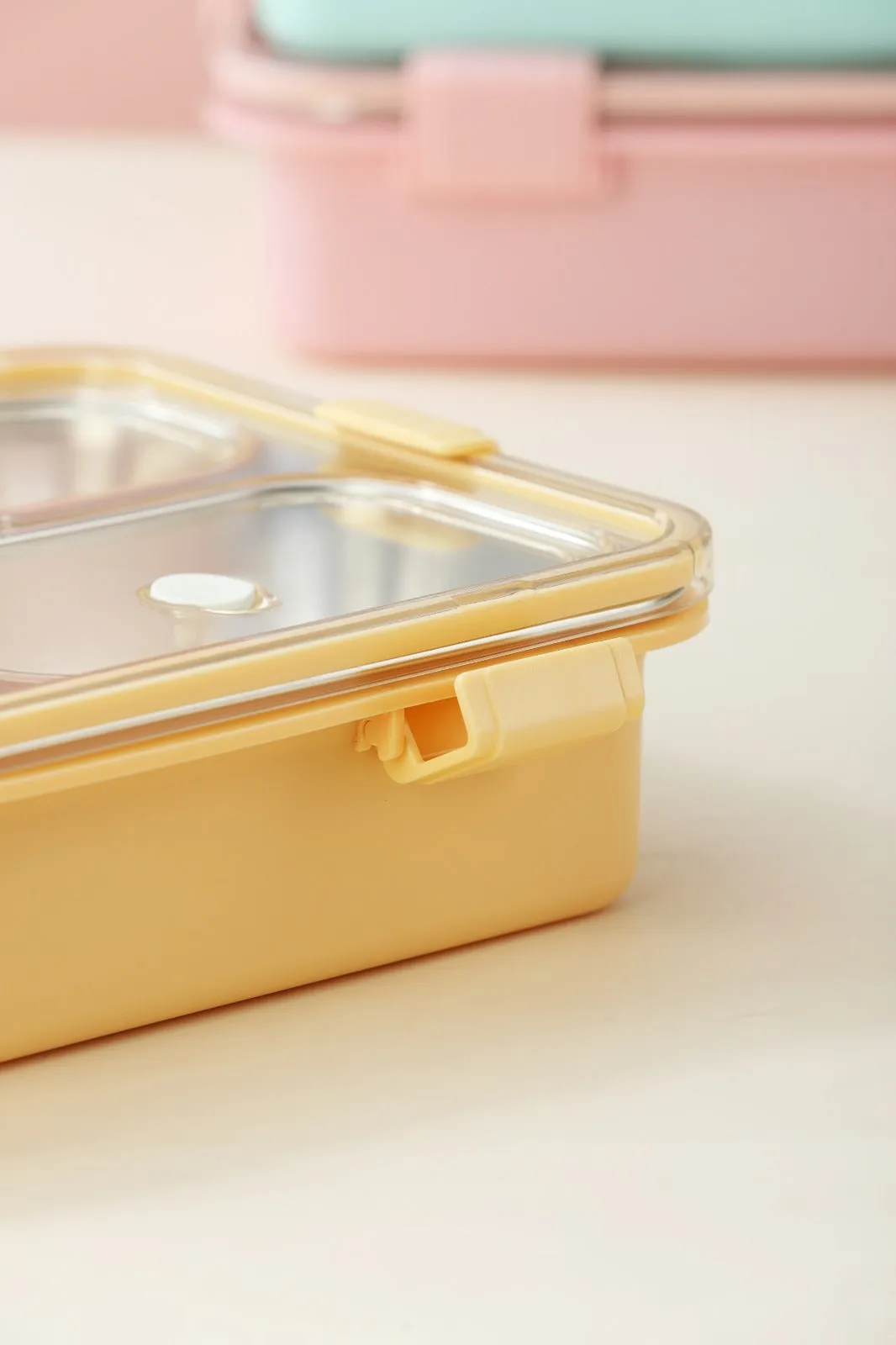 The Ultimate 4-Compartment Leak-Proof Seals 750ml Stainless Steel Lunch Box with 150ml Bowl