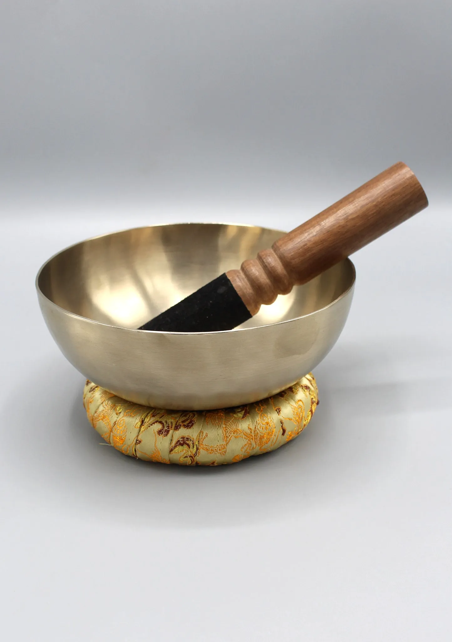 Tibetan Healing Zen Singing Bowl 6.8"/17 cm with Cushion and Mallet Note # B
