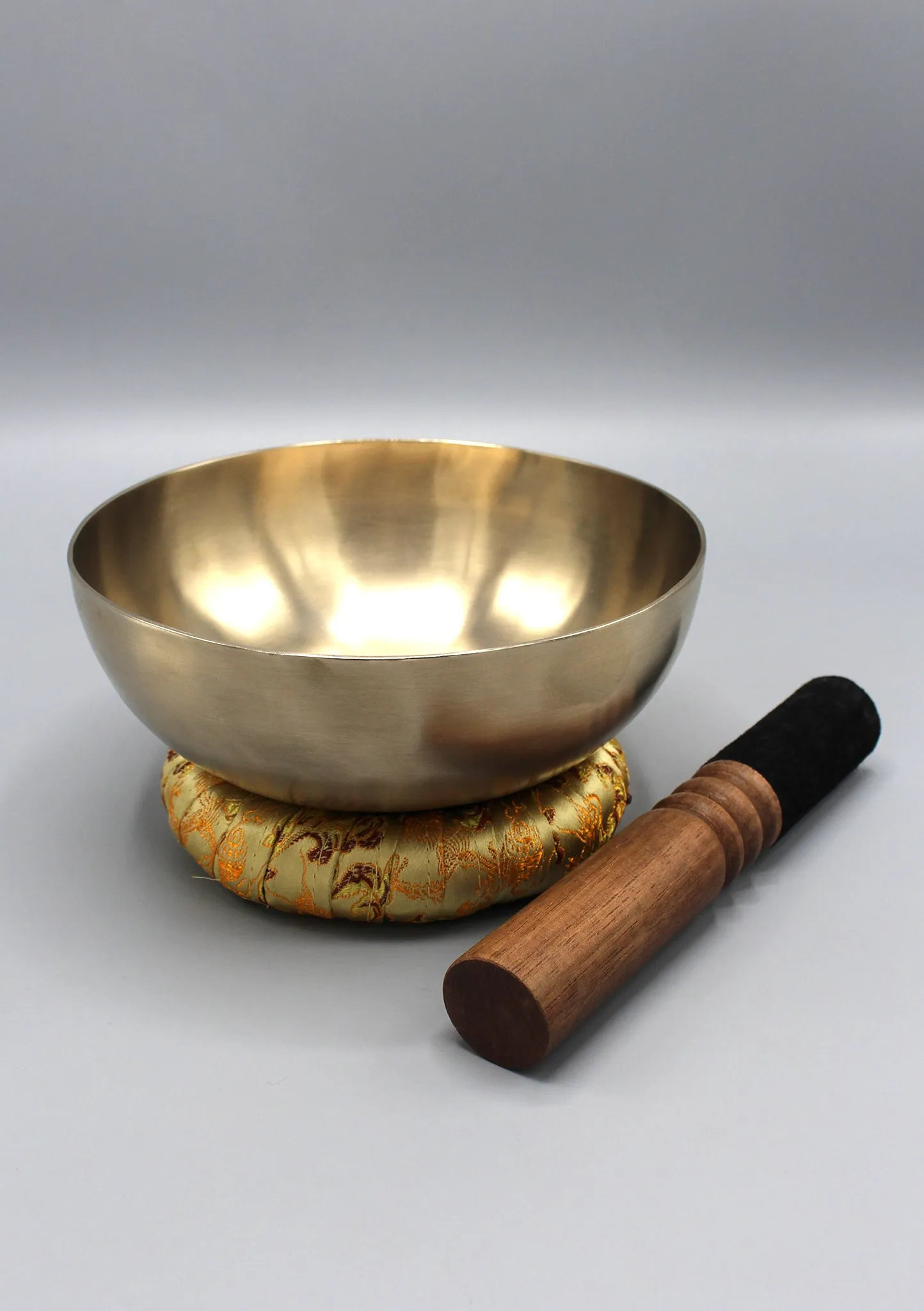 Tibetan Healing Zen Singing Bowl 6.8"/17 cm with Cushion and Mallet Note # B