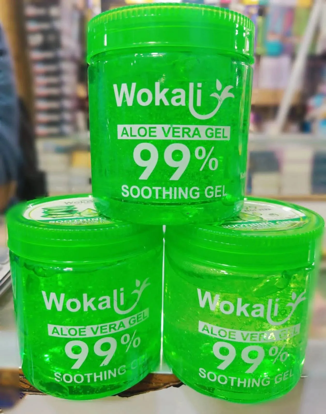 Wokali Aloe Vera jell 99%soothing Gel