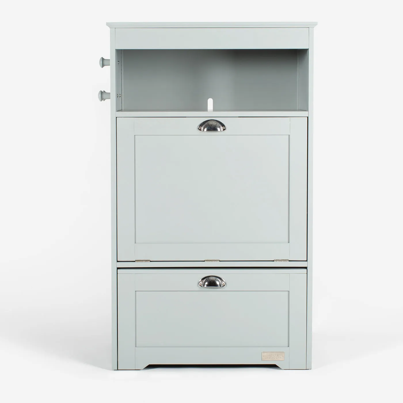 Wooden Pet Feeding Station in Grey by Lords & Labradors