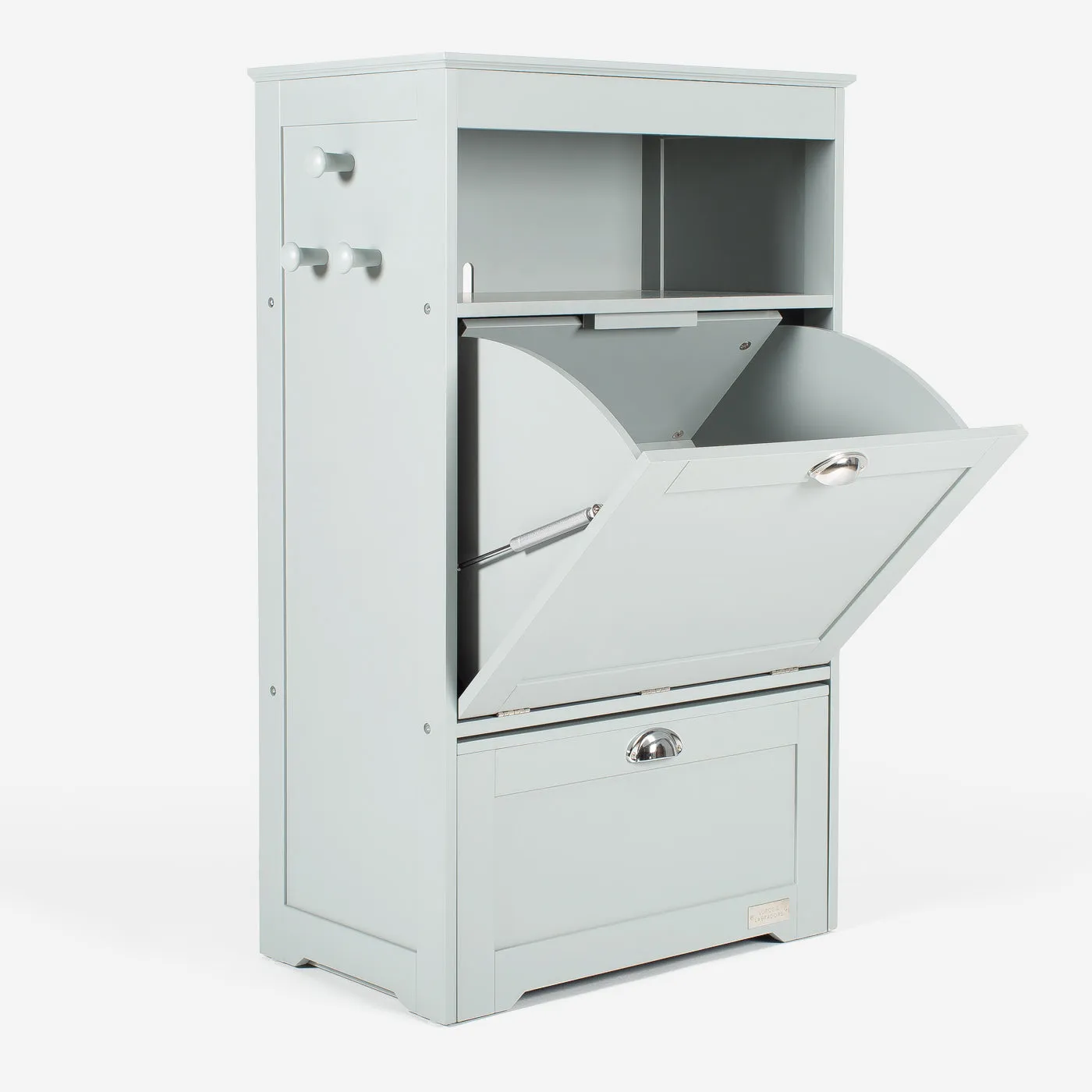Wooden Pet Feeding Station in Grey by Lords & Labradors