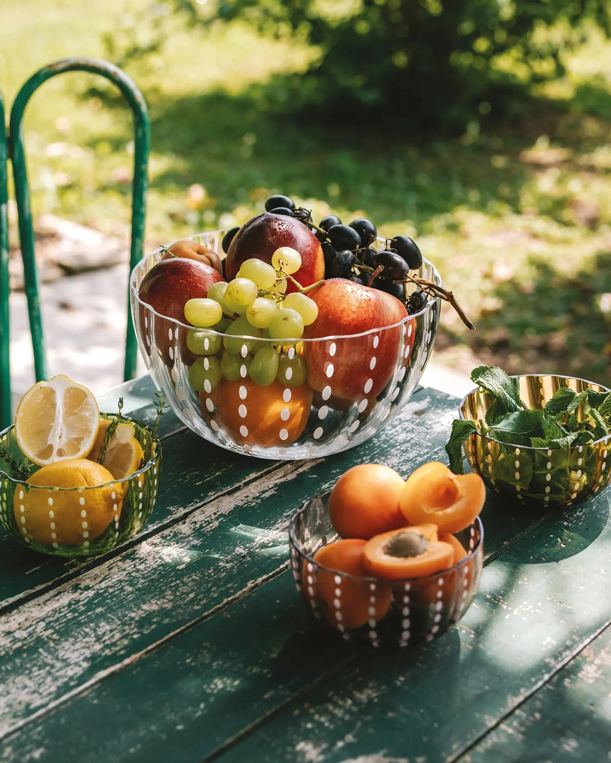 Zafferano Perle set 6 bowl assorted colors diam. 11.5 cm- 4.53 in